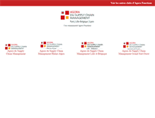 Tablet Screenshot of agorasupplychain.com